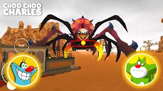 Oggy-Jack Fights CRAZY Train - Choo-Choo Charles Mobile Games screenshot 3