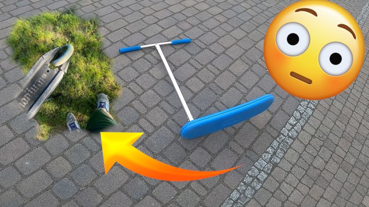 Rozwaliłem hulajnoge ?! 😱😱😱 YouTube