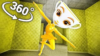 Ballerina Cappuccina -  Backrooms in 360° Video | VR / 8K | ( Ballerina Cappucina meme )