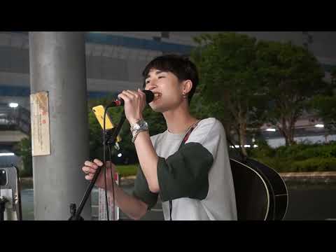 「アダムとイブ/優里」cover 小津和 涼 新宿路上ライブ 2023.6.12