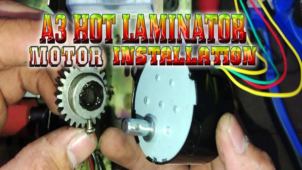 A3 Hot Laminating Machine Motor Replacement Offcom brand