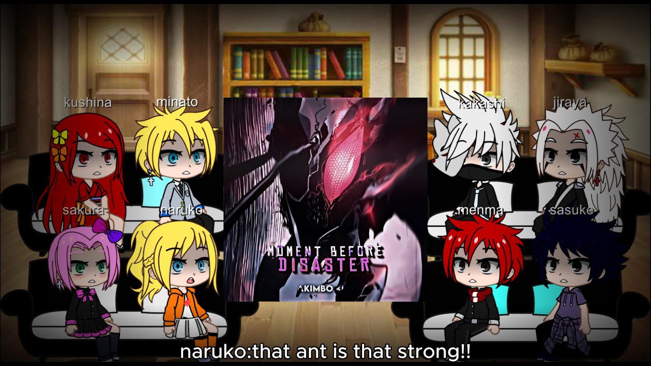 Naruto family neglected au react to naruto as jin-woo || 2/? || #reaction #sololeveling #naruto