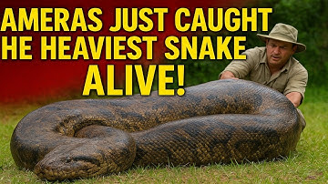 Weighing the Heaviest Snake Ever Caught on Camera