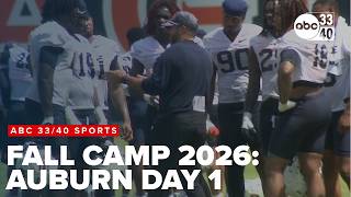 Fall Camp 2026: Auburn Day 1