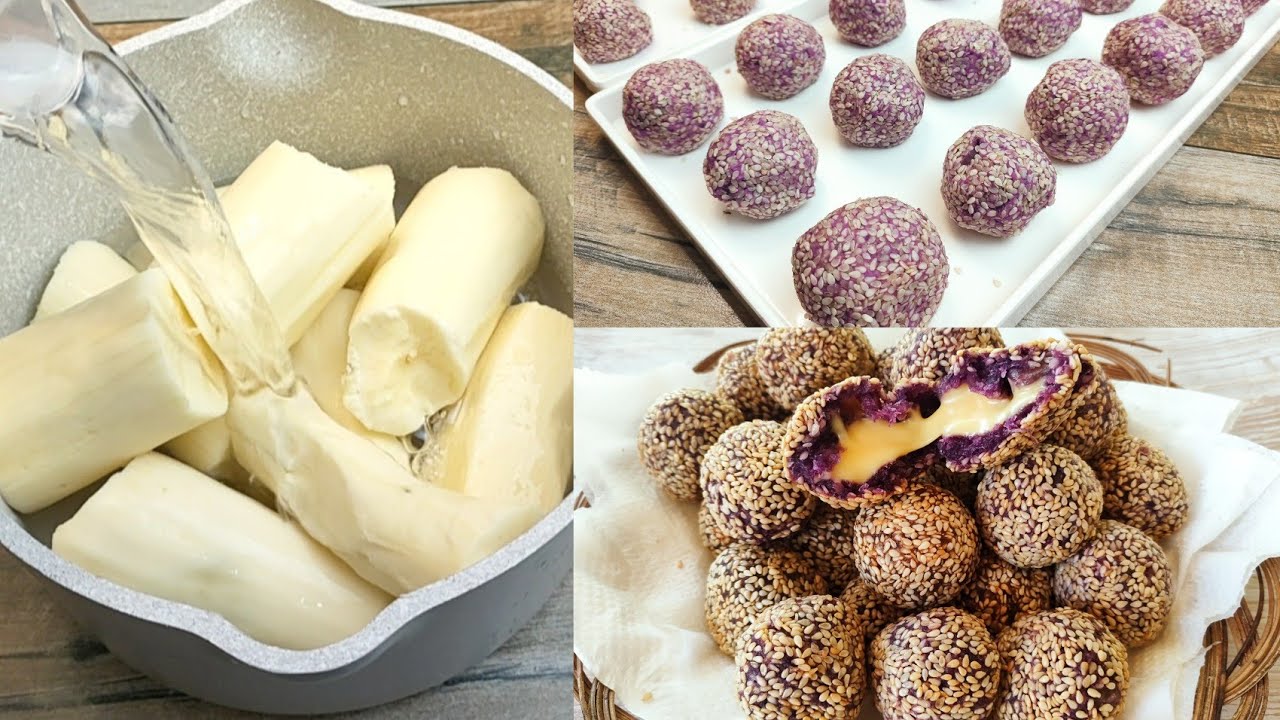 [Sub] 3-INGREDIENTS ONLY!Below 100 Pesos Na Sangkap!Gawin Mo Ito Sa Kamoteng Kahoy,Patok Pangnegosyo