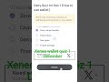xenea wallet quiz answer 1 dec
