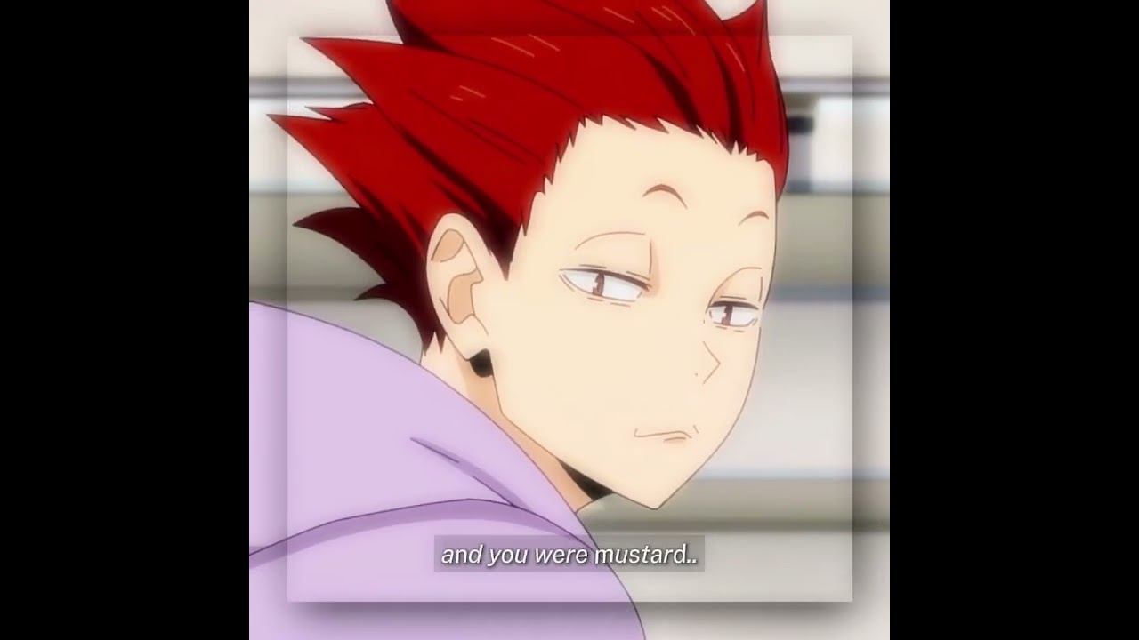 Why do you suppose that is?|| Tendou and Ushijima || Haikyuu Edit