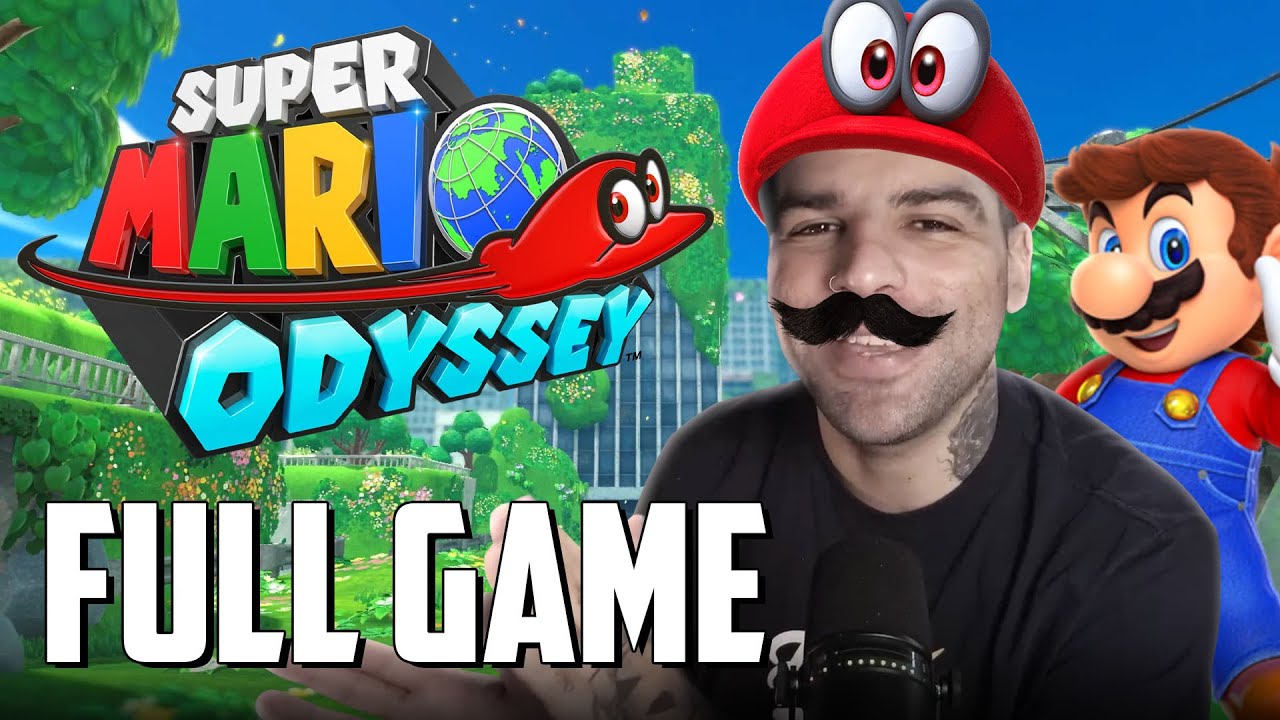 Super Mario Odyssey - Full Game Walkthrough 