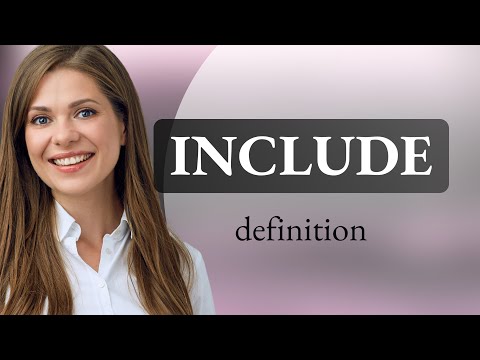 Include | INCLUDE definition