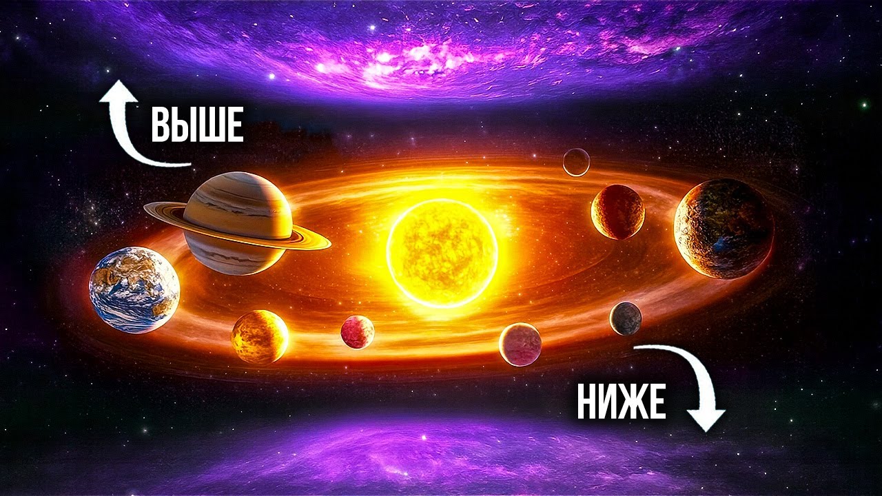 ЛЕКЦИЯ ДЛЯ СНА🌙 Что находится выше и ниже нашей Солнечной системы?