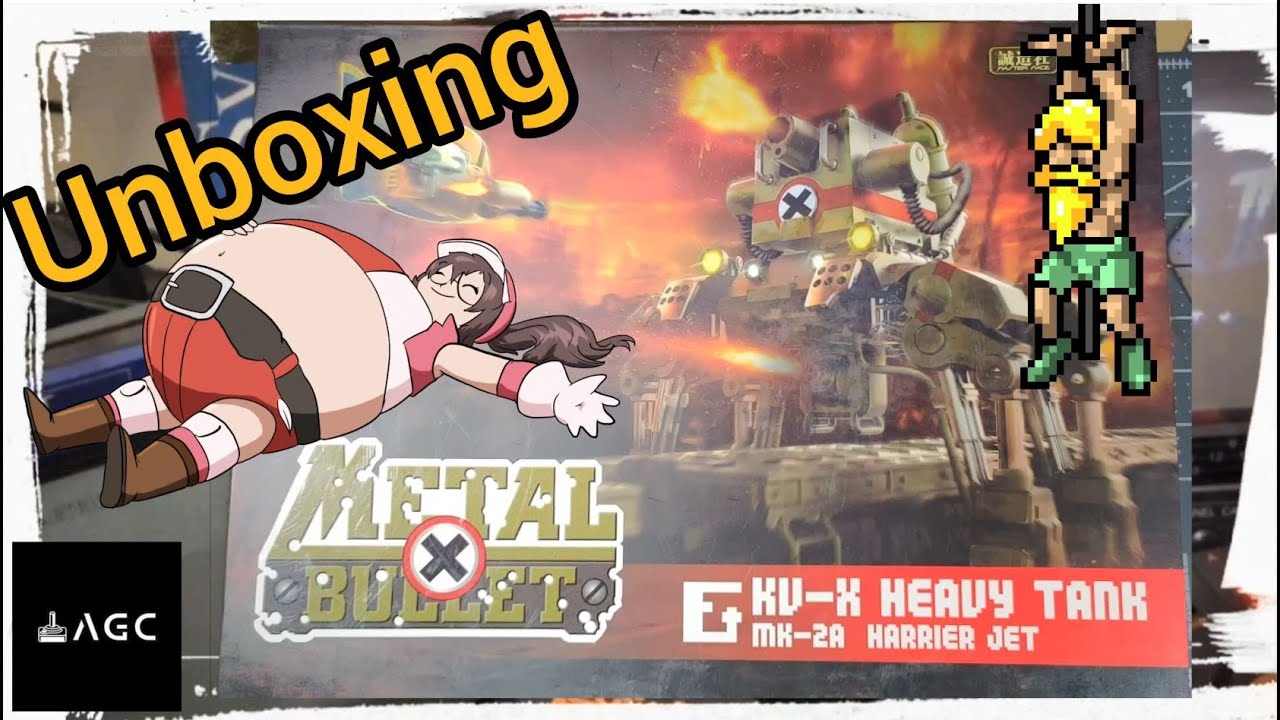 Metal Slug Action Figures Heavy Tank Boss | Unboxing - YouTube