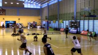 Fast break drill 4 v 4 full court