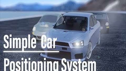 Simple Car Positioning System Ease of use demo