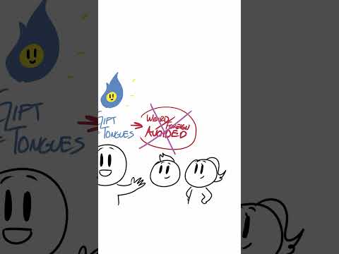 DON'T FORBID the Gift of Tongues #christiantiktok #animation #speakingintongues