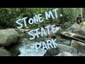 HIKING STONE MOUNTAIN STATE PARK / NORTH CAROLINA WATERFALLS