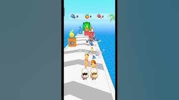 Satisfying Mobile Games - Monster Evolution Run & Battle Gameplay Walkthrough Android,  ios #shorts