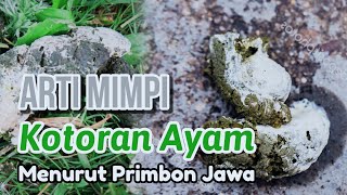 AKAN MUNCUL MASALAH !! ARTI MIMPI KOTORAN AYAM MENURUT PRIMBON JAWA