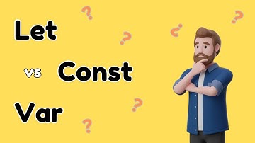 JavaScript Interview Question || let var and const in JavaScript || Hoisting, Scoping and more