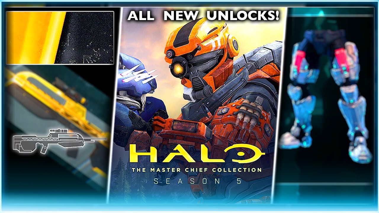 UNLOCKING ALL NEW Armors & Weapon Skins! | Halo MCC Season 5