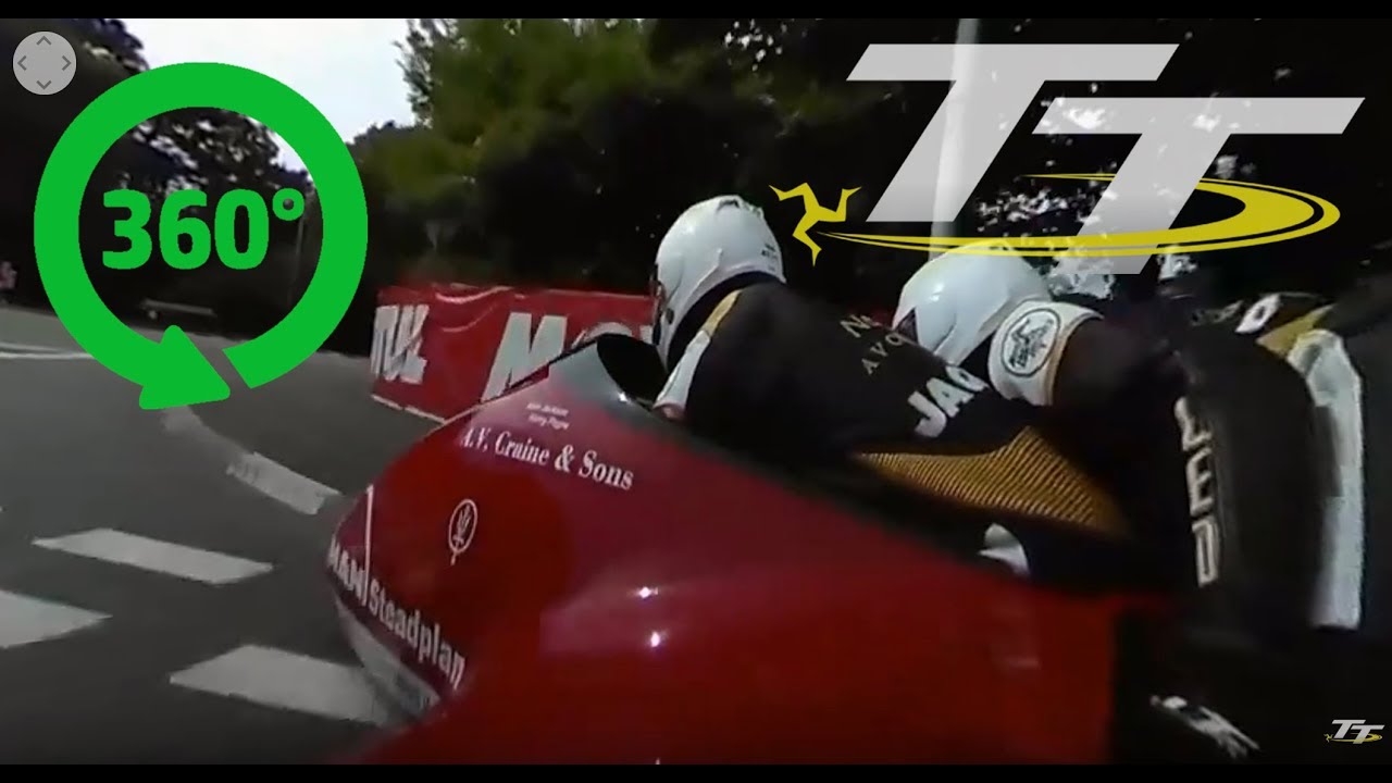 TT 2018 | 360 On Board | Michael Jackson/Harry Payne | Sidecar