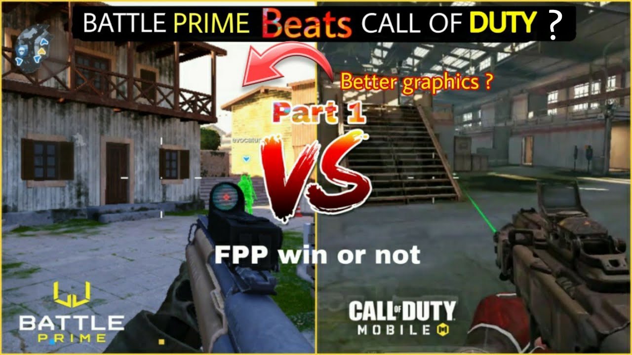 CALL OF DUTY MOBILE VS BATTLE PRIME | WHICH IS BETTER