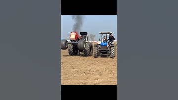 Nishu deshwal Swaraj tractor STUNTS and new holland testing #automobile #youtubeshorts