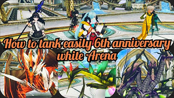 Toram Online - How to tank easily 6th anniversary white arena