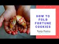 How to Fold Fortune Cookies