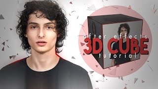 Famous easy 3D cube with borders | after effects tutorial Profile