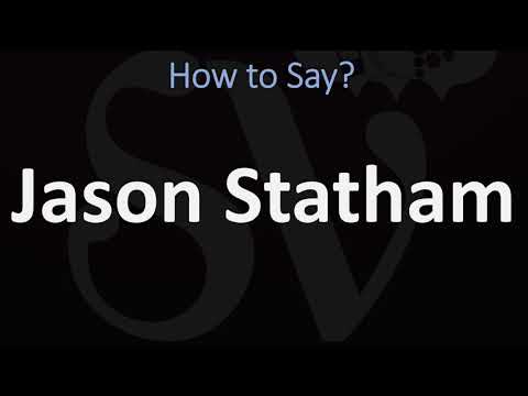 How to Pronounce Jason Statham? (CORRECTLY)