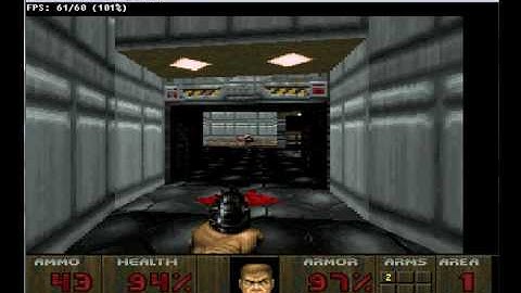 Doom - Evil Unleashed on Project Tempest v0.95 - Atari Jaguar Emulator