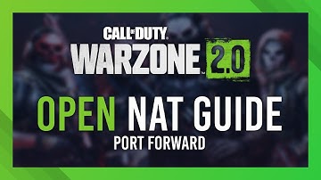 Warzone 2/DMZ Port Forwarding | OPEN NAT | Full Guide