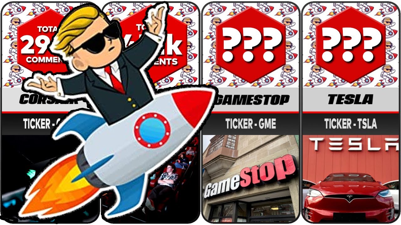 WallStreetBets Most Popular Stocks 🚀🚀🚀 YouTube