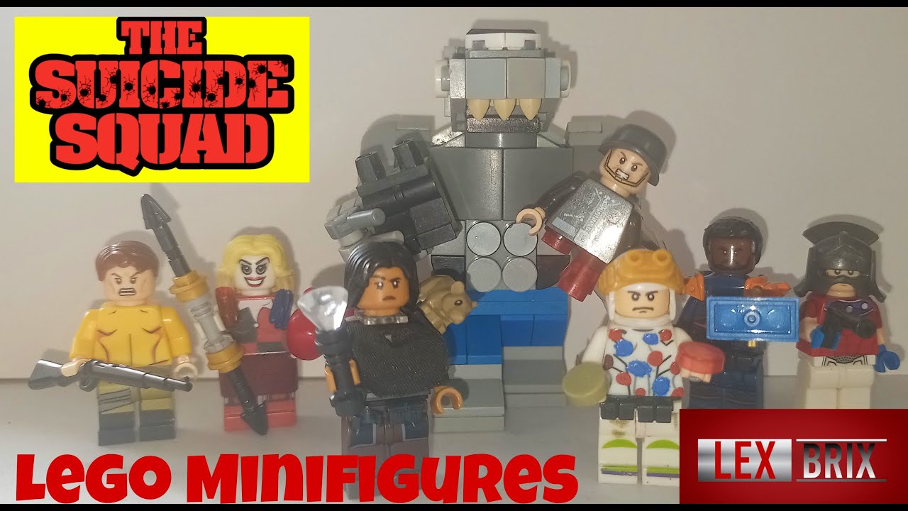 LEGO Suicide Squad 2 minifigures | Unofficial Minifigures | Special thanks to The Brick Patch
