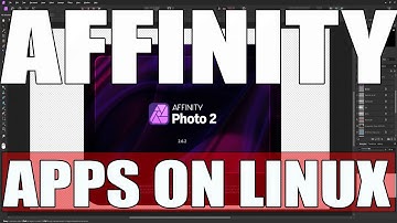Affinity Photo and Designer Apps on Linux Install Script!