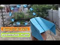 Cách gấp máy bay giấy Boomerang quay lại, How to make a paper airplane boomerang fly far