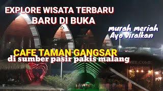 VIRALKAN wisata cafe taman gangsar rest area sumber pasir pakis malang