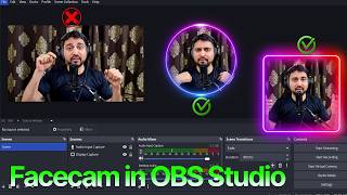 👉 How to Add Facecam in OBS Studio Picture in Picture Tutorial 🎮 #obs #obsstudio #pip #facecam screenshot 3