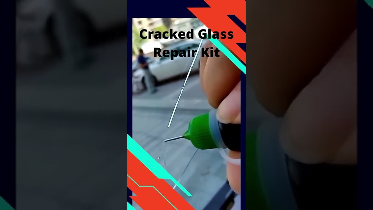 Repair Resin Cracked Glass Kit 