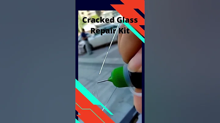 Repair Resin Cracked Glass Repair Kit I Glass Repair Kit Pack of 1 #fishing #art #drawing