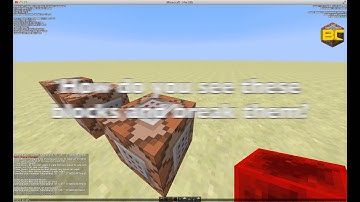 Minecraft Invisible Blocks 1.8 Snapshots (Using almost ANY Minecraft Block) + (No HitBoxes)