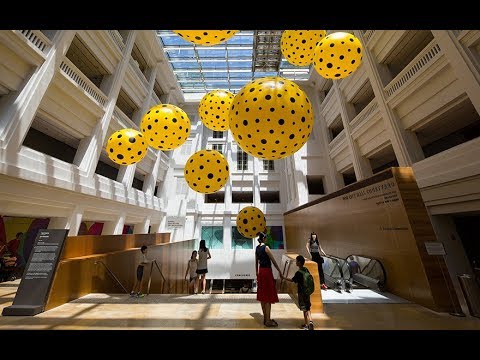 草間彌生新加坡國家美術館展覽 Yayoi Kusama at National Gallery Singapore