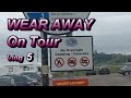 NO OVER NIGHT CAMPING Sealife center  Wear Away on tour vlog 5