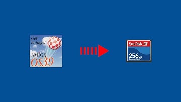 Install and setup Amiga OS 3.9 onto a CF card - Part 1