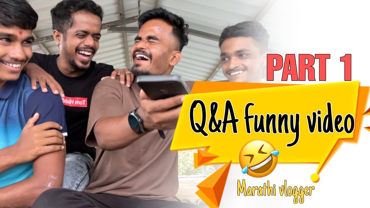 Funny Q&A video Marathi 😂