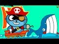 МАЛЫШ ПАНГО ПИРАТ Корабль и Остров Сокровищ Развлекательный мультик игра для детей