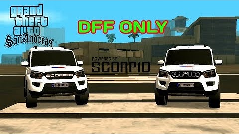 how to add Modified mahindra scorpio s11 mod in gta san andreas android.