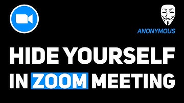 How to Hide Yourself in a Zoom Meeting | How to Disable Camera Icon in Zoom | Wikitricks
