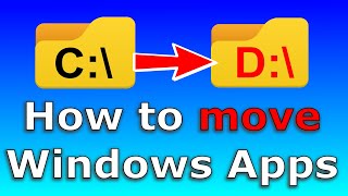 How to move Apps in Windows to another drive screenshot 5