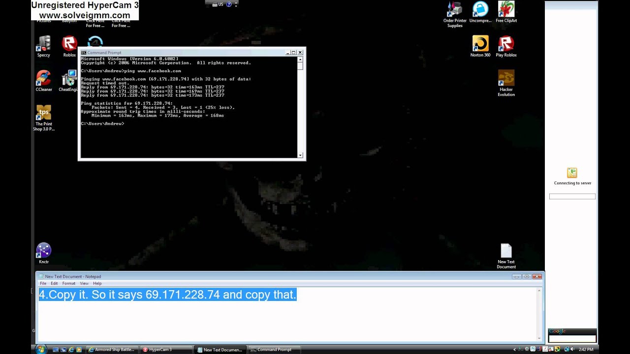 How to go on blocked websites with Command Prompt - YouTube